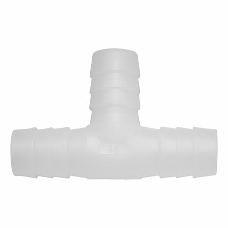 Conector de manguera pieza en T 19mm
