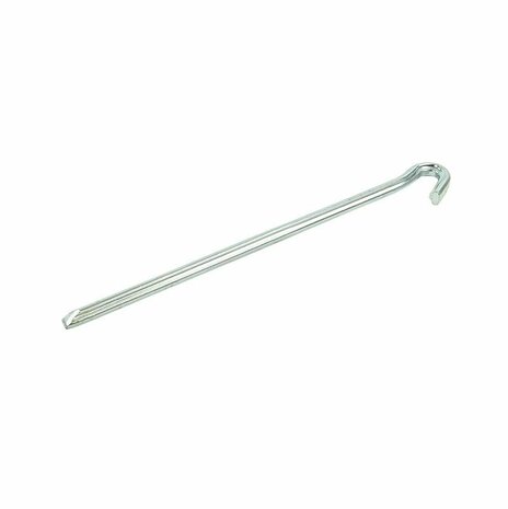 Clavija de roca triangular de metal de 23 cm  6 piezas en bolsa de plastico