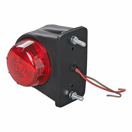 Ancho plano rojo claro blanco 67x78mm