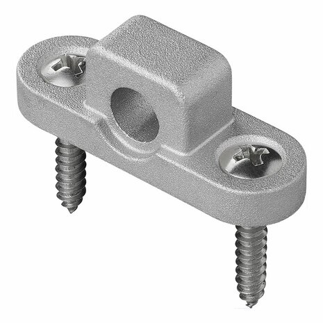 Ojal de montaje para marco horizontal de metal - juego de 3 piezas