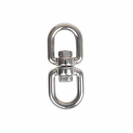 Cerradura giratoria de 6 mm  acero inoxidable A4 AISI 316  ojo ojo  1.350 daN
