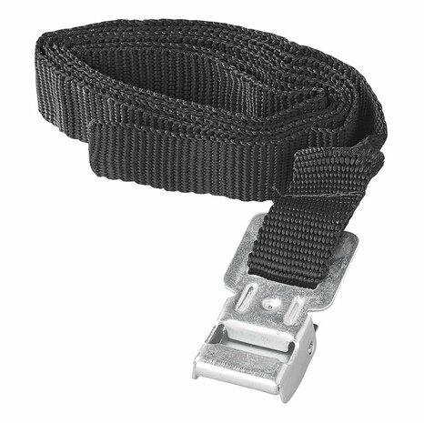Correas de amarre con hebilla de metal de 18 mm a 100 cm (juego de 2)