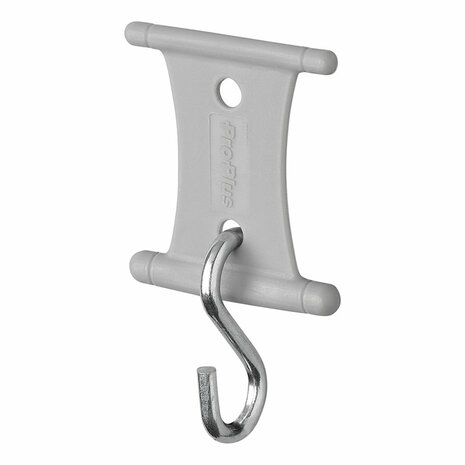 Percha con gancho en forma de S para riel de tienda de campana de 5 6 mm y 7 8 mm - juego de 6 piezas