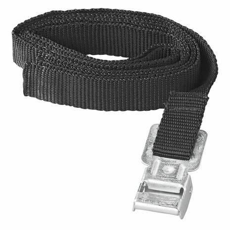 Correas de sujecion con hebilla metalica de 1 8 a 150 cm (juego de 2)