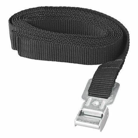 Correas de amarre con hebilla de metal de 18 mm a 200 cm (juego de 2)