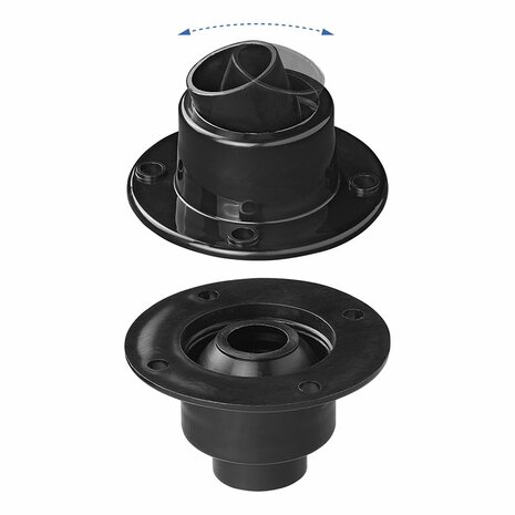 Pies para patas de mesa escalones giratorios - juego de 4 piezas