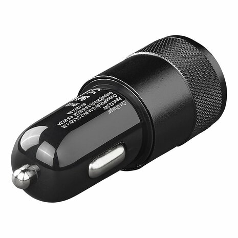Cargador rapido USB tipo A+C bidireccional 12 24 V 3100 mA