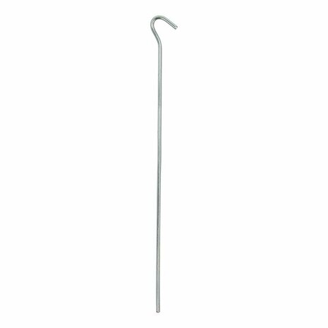 Estaca de tienda de metal de 30 cm con ojo abierto  10 piezas en bolsa de plastico