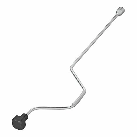 Manivela de 840 mm 19 mm para soporte de esquina