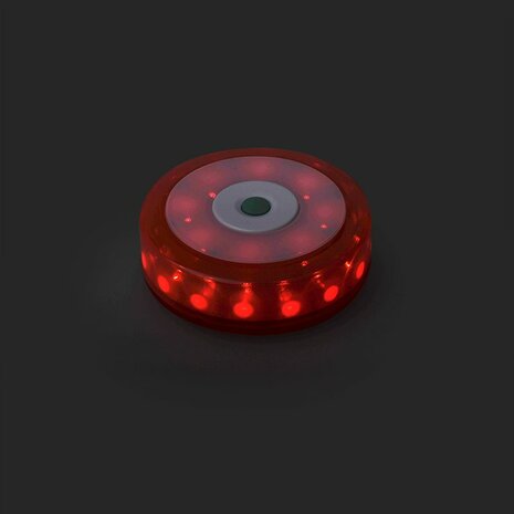 Disco de advertencia 16+8LED naranja
