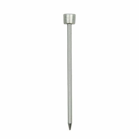 Piqueta de roca de 15 cm de aluminio  4 piezas en bolsa de plastico