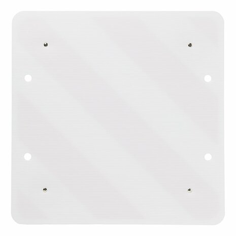 Pizarra de plastico para rotuladores de 50 x 50 cm con reflectores