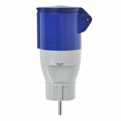 Enchufe adaptador Schuko a CEE