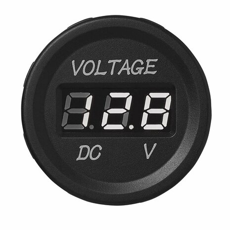 Voltimetro digital incorporado 6-30V