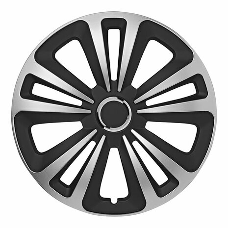 Tapacubos Terra plata negro 15 pulgadas