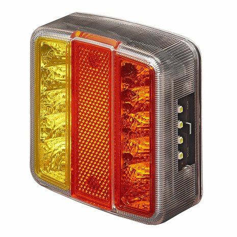 Luz trasera 4 funciones 98x105mm 14LED PM