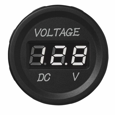 Voltimetro digital incorporado 6-30V