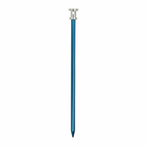 Piqueta de roca de 20 cm de aluminio  4 piezas en bolsa de plastico
