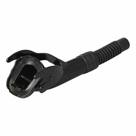 Pico vertedor metalico negro flexible apto para gasolina y diesel