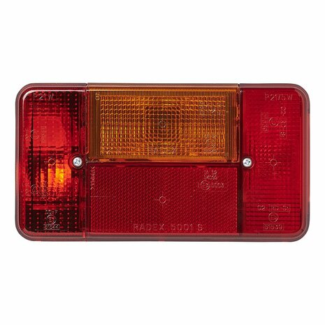 Luz trasera 5 funciones 194x104mm izquierda