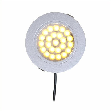 Foco empotrable 24 LED 12V 220lm diametro 65x11mm
