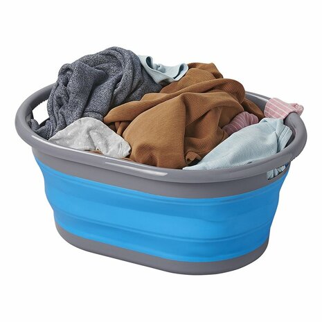 Cesta de ropa sucia plegable de 17L