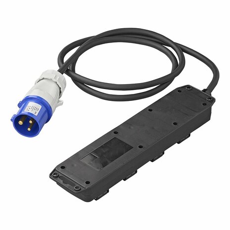 Toma Schuko CEE de 4 vias y 1 5 m