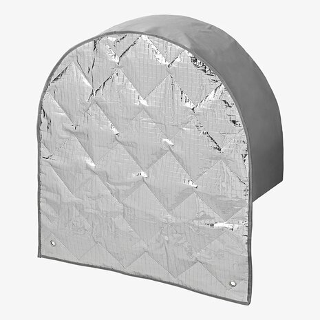 Cubierta de rueda de aluminio reflectante para neumaticos de 15 a 17