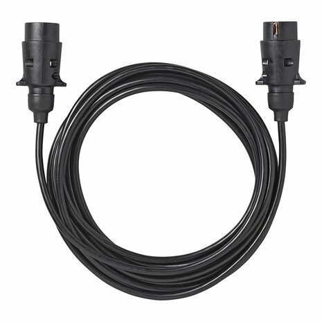 Cable alargador de 5 m con 2 conectores de 7 pines de PVC