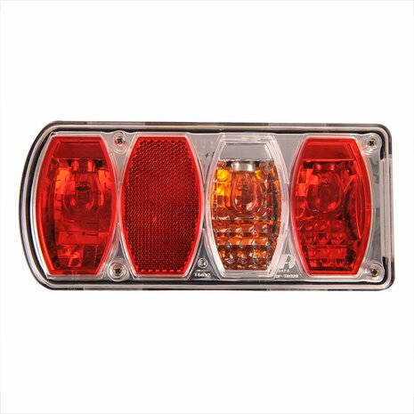 Luz trasera 6 funciones 222x100mm izquierda