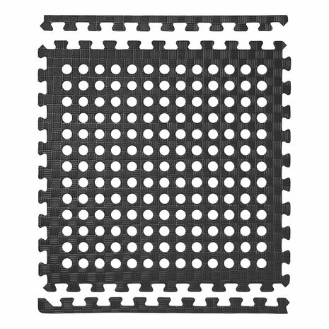 Losetas de alfombra para tienda de campana EVA - juego de 4 piezas