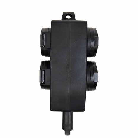 Toma Schuko de 4 vias 5M 3x 1 5 mm²