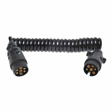 Cable espiral 3M con 2 conectores de 7 pines de PVC