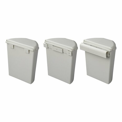 Cubo de basura con tapa 6L para caravana camper