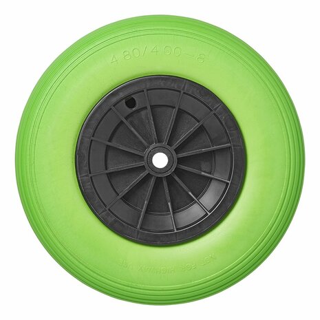 Neumatico de PU con llanta de plastico 164.00-8