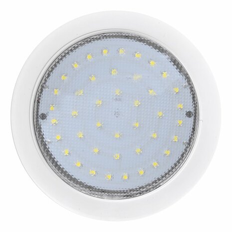 Lampara de techo 42 leds 12V 840lm diametro 220x50mm