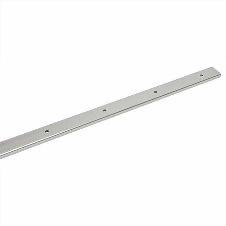 Juego de rieles de encuadernacion de aluminio 2x60cm  6 piezas