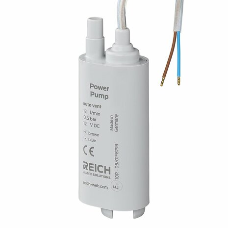 Bomba sumergible Easy 12V-12L con purgador