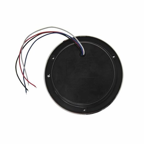 Luz trasera 3 funciones 122mm 24LED cromo