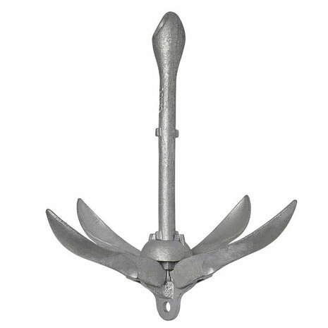 Anclaje de paraguas de 3 2 kg  galvanizado  cabeza en forma de huevo