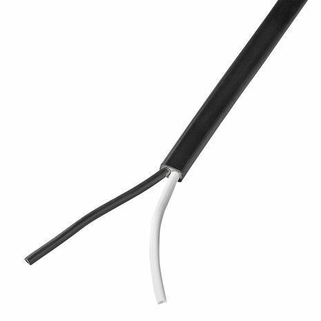 Cable 2x 0 75mm² plano en rollo 50M