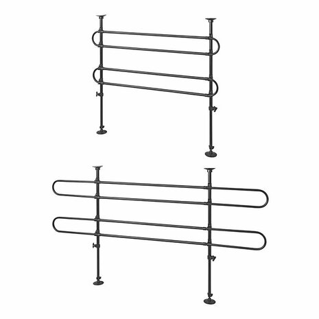 Portaequipajes para perros de 2x2 tubos metalicos