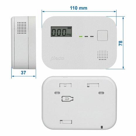 Detector de monoxido de carbono