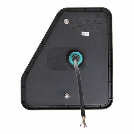 Luz trasera 5 funciones 208x188mm 22LED derecha UK