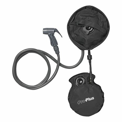 Ducha de camping 11L con bomba de pie