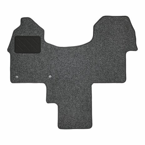 Alfombrilla para cabina de autocaravana Mercedes W907 Sprinter con traccion trasera y freno de mano a partir de 2018