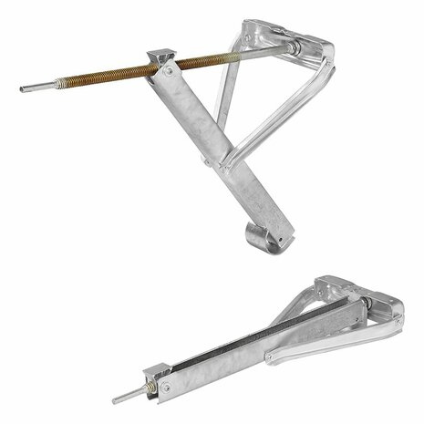 Soporte de esquina para caravana 700 kg 605 x 260 mm H: 500 mm