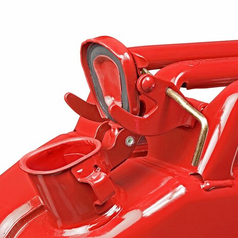 Bidon metalico rojo de 20 l con homologacion UN-TuV GS
