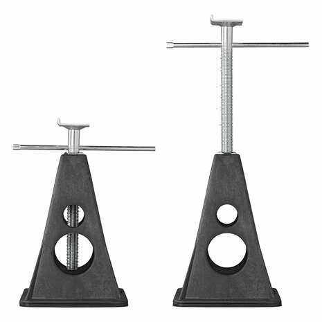 Juego de soporte de plastico 4 piezas 750 kg pieza