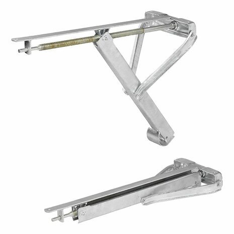 Soporte de esquina para caravana 700 kg 605 x 260 mm H: 500 mm